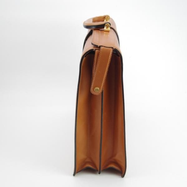 極上★ロエベ/LOEWE【高額★レザー/ダレスバッグ】メンズ/ビジネス/バッグ/茶/ブリーフケース★N5545