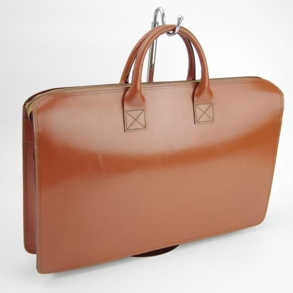 美品★(英)グレンロイヤル/GLENROYAL【モデル定価￥89,100-★ブライドルレザー/OXFORD TAN】ライトウェイトブリーフケース/バッグ★N5546
