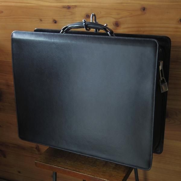 美品★ダンヒル/dunhill【★ソフトアタッシュ/ブリーフケース】メンズ/ビジネス/バッグ/黒/アタッシュケース★N5547