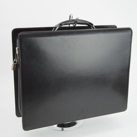 美品★ダンヒル/dunhill【★ソフトアタッシュ/ブリーフケース】メンズ/ビジネス/バッグ/黒/アタッシュケース★N5547
