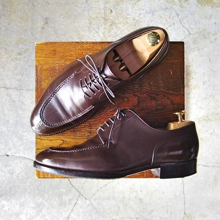 極上★銀座ヨシノヤ 25EEE【ハンドソーンウェルテッド製法★EG/ドーバー似寄モデル/スキンステッチ仕様】3001/GINZA YOSHINOYA★e690