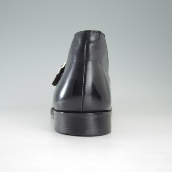 極上★(英)グレンソン 8E【貴重★footmaster/フットマスター】31035-01/ダブルモンク/チャッカブーツ/カーフ/黒/メンズ/GRENSON★e691