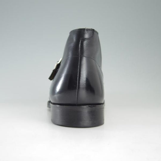 極上★(英)グレンソン 8E【貴重★footmaster/フットマスター】31035-01/ダブルモンク/チャッカブーツ/カーフ/黒/メンズ/GRENSON★e691