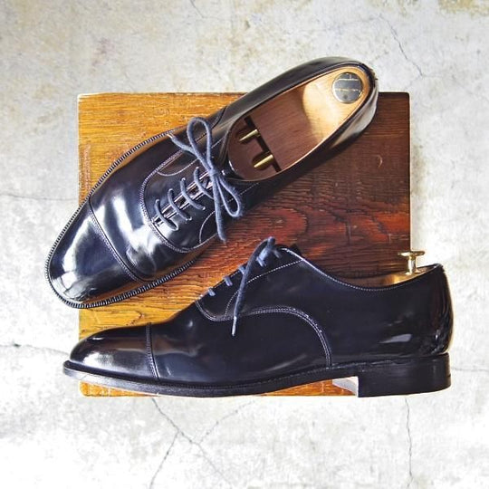 極上★チャーチ 85F/UK8.5【旧チャーチ★ブックバインダーカーフ/73ラスト】コンサル同仕様/CONSUL/ストレートチップ/黒/Church's★e693