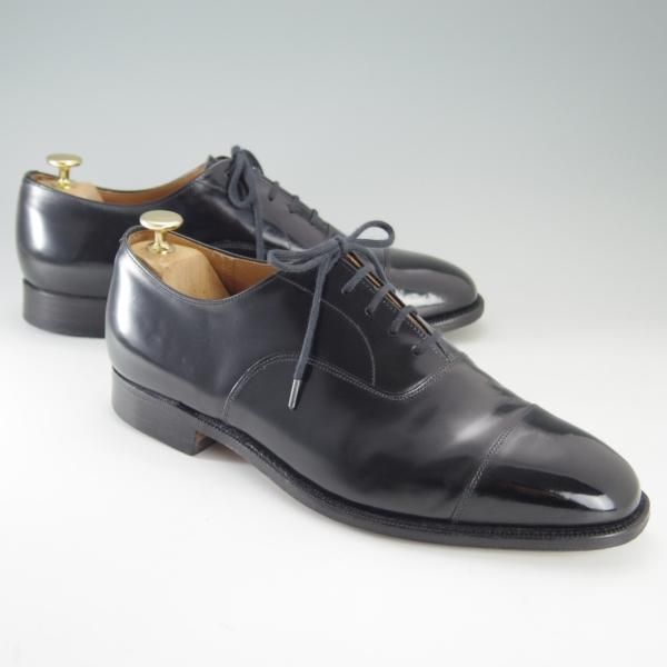 極上★チャーチ 85F/UK8.5【旧チャーチ★ブックバインダーカーフ/73ラスト】コンサル同仕様/CONSUL/ストレートチップ/黒/Church's★e693