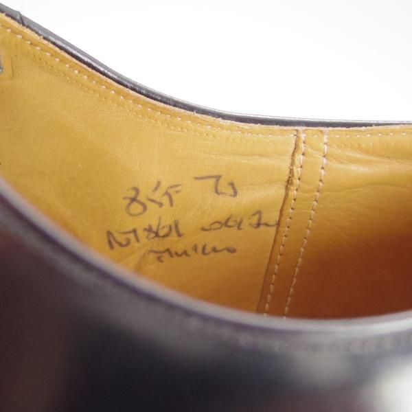 極上★チャーチ 85F/UK8.5【旧チャーチ★ブックバインダーカーフ/73ラスト】コンサル同仕様/CONSUL/ストレートチップ/黒/Church's★e693