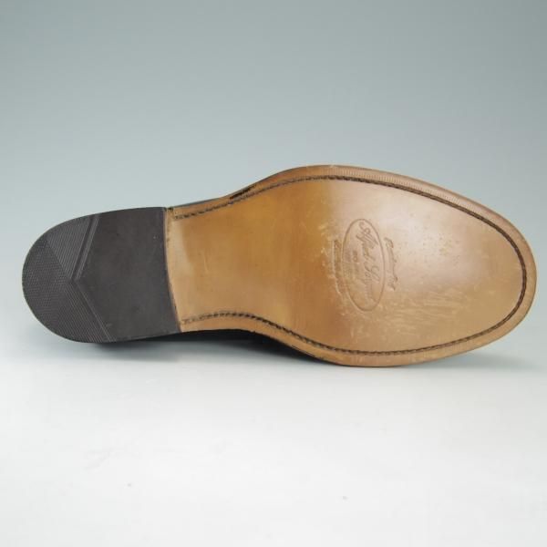 未使用★(英)アルフレッド・サージェント(レディース) UK4【貴重サイズ★チャッカブーツ】カーフ/黒/Alfred Sargent★e694