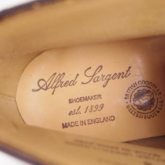 未使用★(英)アルフレッド・サージェント(レディース) UK4【貴重サイズ★チャッカブーツ】カーフ/黒/Alfred Sargent★e694