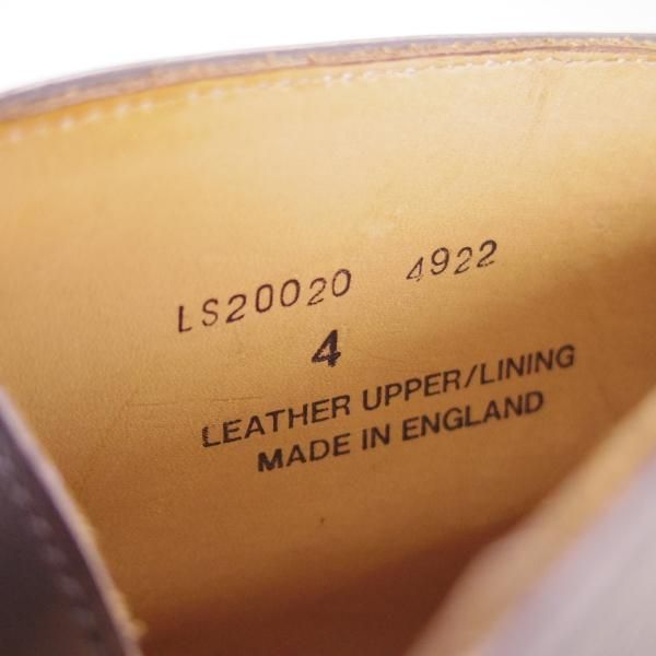 未使用★(英)アルフレッド・サージェント(レディース) UK4【貴重サイズ★チャッカブーツ】カーフ/黒/Alfred Sargent★e694