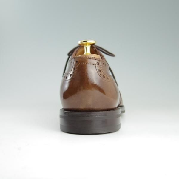 極美品★ジョンロブ 8.5E【モデル定価￥253,000-★ミュージアムカーフ/8695ラスト】HAYLE/パリジャンブラウン/茶/JOHN LOBB★e700