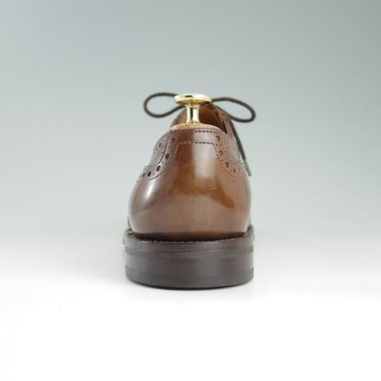 極美品★ジョンロブ 8.5E【モデル定価￥253,000-★ミュージアムカーフ/8695ラスト】HAYLE/パリジャンブラウン/茶/JOHN LOBB★e700