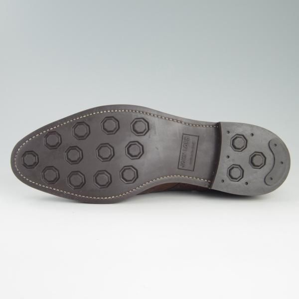 極美品★ジョンロブ 8.5E【モデル定価￥253,000-★ミュージアムカーフ/8695ラスト】HAYLE/パリジャンブラウン/茶/JOHN LOBB★e700