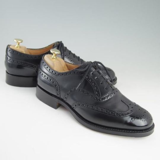 美品★チャーチ 70G/UK7【貴重★BURWOOD同仕様/バーウッド/81ラスト】FRANKLIN/5都市ロゴ/ポリッシュドバインダーカーフ/Church's★e701