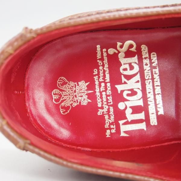 極上★トリッカーズ SIZE 6.5【定価￥84,700-★BOURTON/バートン/M5633】Conker/コンカー/カントリーシューズ/茶/短靴/Tricker's★e704
