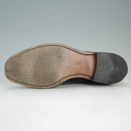 極上★(英)アルフレッド・サージェント 7F【★ストレートチップ/Epsom】87ラスト/ポリッシュレザー/黒/メンズ/Alfred Sargent★e705