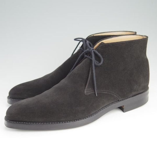 極美品★クロケット&ジョーンズ 9.5E【定価￥90,200-★ダイナイトソール仕様/TETBURY】348ラスト/チャッカブーツ/Crockett&Jones★e710