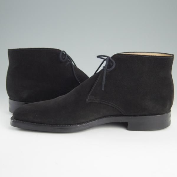 極美品★クロケット&ジョーンズ 9.5E【定価￥90,200-★ダイナイトソール仕様/TETBURY】348ラスト/チャッカブーツ/Crockett&Jones★e710