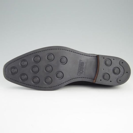 極美品★クロケット&ジョーンズ 9.5E【定価￥90,200-★ダイナイトソール仕様/TETBURY】348ラスト/チャッカブーツ/Crockett&Jones★e710