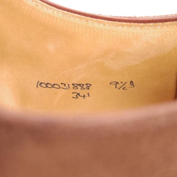 美品★クロケット&ジョーンズ UK9/US9.5D【★ブルックスブラザーズ別注/Peal&co】341ラスト/ダブルモンク/茶/Crockett&Jones★e711