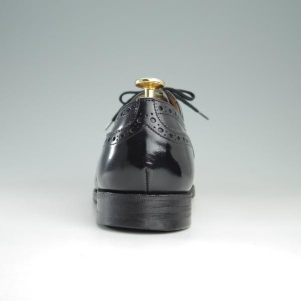 美品★チャーチ 75G/UK7.5【貴重★73ラスト/CHETWYND似寄りモデル】NENE/フルブローグ/ポリッシュドバインダーカーフ/黒/Church's★e712