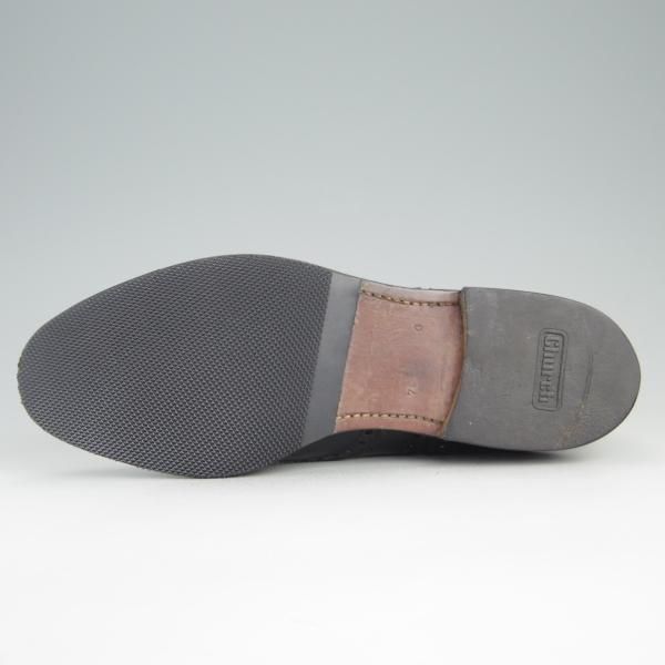 美品★チャーチ 75G/UK7.5【貴重★73ラスト/CHETWYND似寄りモデル】NENE/フルブローグ/ポリッシュドバインダーカーフ/黒/Church's★e712