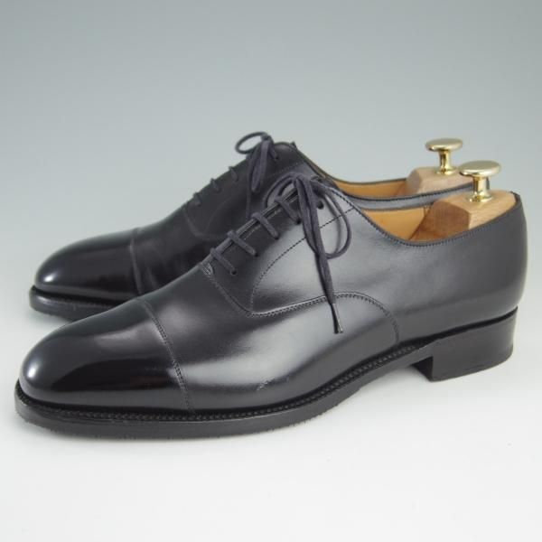 極上★J.M.ウェストン 6E【定価￥126,500-★ストレートチップ/300/11ラスト】ボックスカーフ/黒/メンズ/Weston/ウエストン★e713