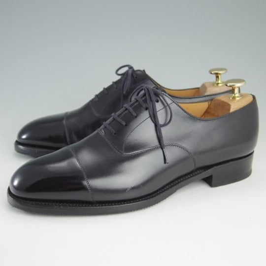 極上★J.M.ウェストン 6E【定価￥126,500-★ストレートチップ/300/11ラスト】ボックスカーフ/黒/メンズ/Weston/ウエストン★e713