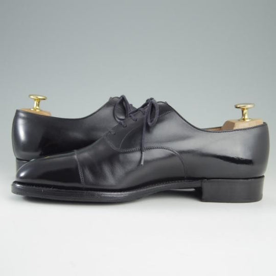 極上★J.M.ウェストン 6E【定価￥126,500-★ストレートチップ/300/11ラスト】ボックスカーフ/黒/メンズ/Weston/ウエストン★e713