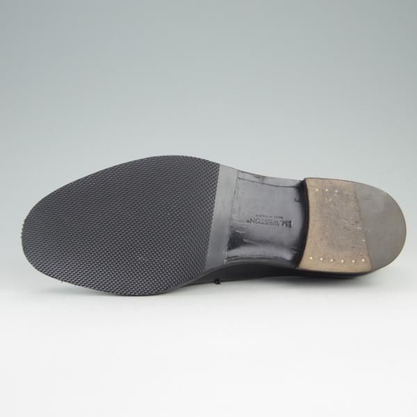 極上★J.M.ウェストン 6E【定価￥126,500-★ストレートチップ/300/11ラスト】ボックスカーフ/黒/メンズ/Weston/ウエストン★e713