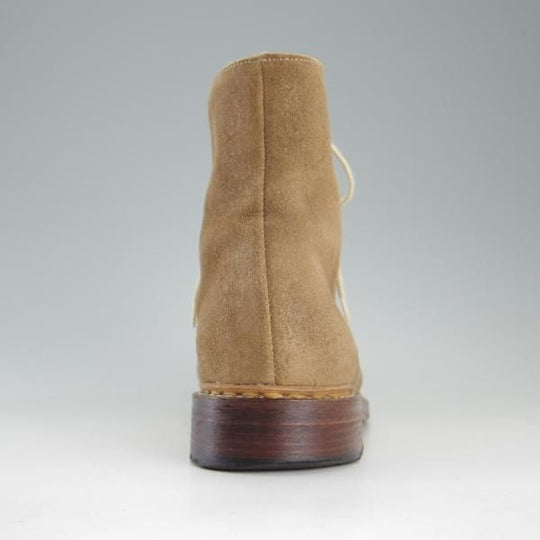 極上★パラブーツ SIZE 6.5【貴重★フォック仕様/(仏)SULTAN別注】スルタン/レースアップブーツ/スエード/薄茶/メンズ/Paraboot★e719