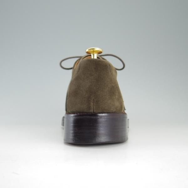 極上★(英国製)Paul Smith/テクニック社製 8F【貴重★WESTONゴルフ似寄りモデル】Uチップ/スエード/モスグリーン/ポールスミス★e720