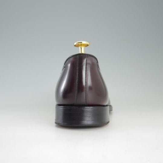 美品★チャーチ 85F/UK8.5【定価￥143,000-★コードバン仕様/KEATS 2】93ラスト/タッセルローファー/赤茶/メンズ/Church's★e722