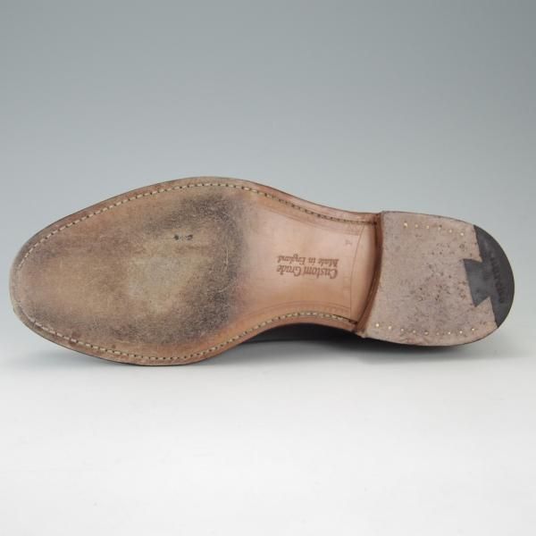 美品★チャーチ 85F/UK8.5【定価￥143,000-★コードバン仕様/KEATS 2】93ラスト/タッセルローファー/赤茶/メンズ/Church's★e722