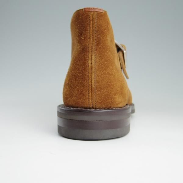 極美品★チャーチ 85D/UK8.5【ダイナイトソール仕様★ジョージブーツ/103ラスト】チャッカブーツ/スエード/茶/メンズ/Church's★e723