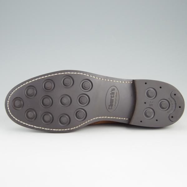 極美品★チャーチ 85D/UK8.5【ダイナイトソール仕様★ジョージブーツ/103ラスト】チャッカブーツ/スエード/茶/メンズ/Church's★e723