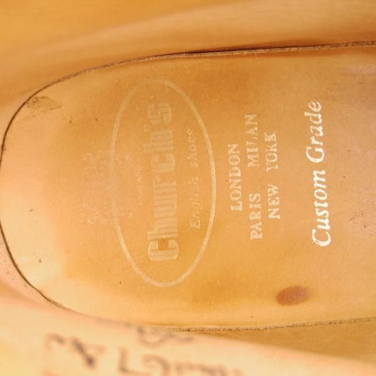 極美品★チャーチ 85D/UK8.5【ダイナイトソール仕様★ジョージブーツ/103ラスト】チャッカブーツ/スエード/茶/メンズ/Church's★e723