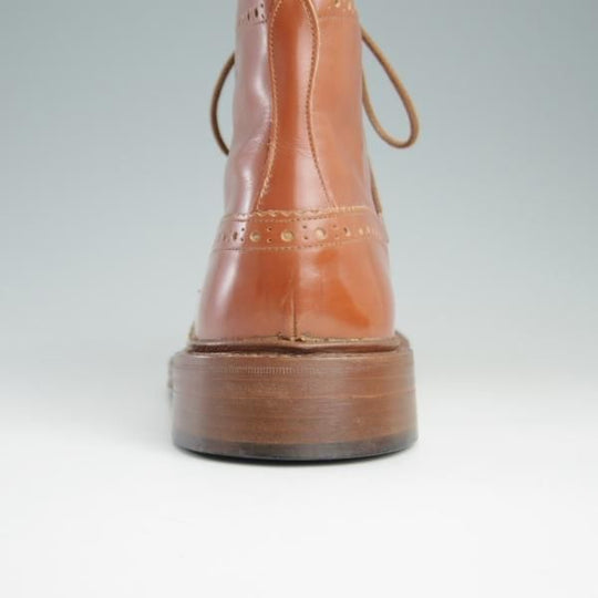 極美品★トリッカーズ SIZE 8.5【定価￥88,000-★MALTON/モールトン】M2508/カントリーブーツ/カーフ/茶系/Tricker's★e728