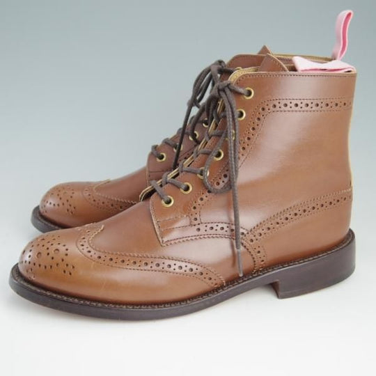 ほぼ未使用★トリッカーズ(レディース) SIZE 6【★カントリーブーツ/L5180】カーフ/茶/Tricker's★e729