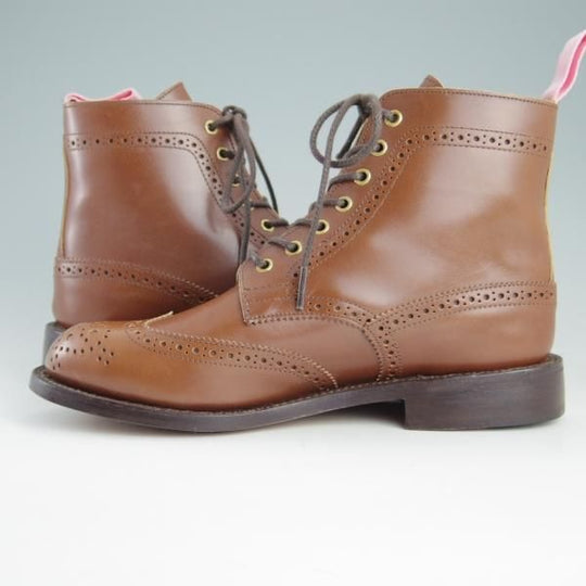 ほぼ未使用★トリッカーズ(レディース) SIZE 6【★カントリーブーツ/L5180】カーフ/茶/Tricker's★e729