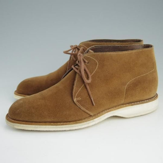 極上★ジョンロブ 5E【★チャッカブーツ/7595ラスト】スエード/茶/メンズ/JOHN LOBB★e731