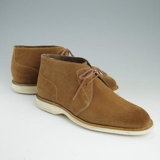 極上★ジョンロブ 5E【★チャッカブーツ/7595ラスト】スエード/茶/メンズ/JOHN LOBB★e731