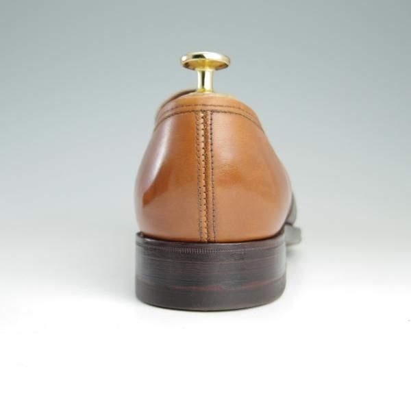 美品★(英)アルフレッド・サージェント UK6.5【貴重★(英)Kilgour別注/キルガー】フルストラップ/ローファー/茶/Alfred Sargent★e732