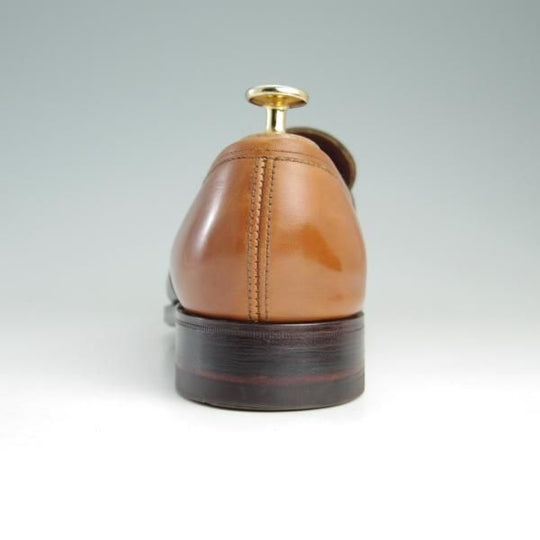 美品★(英)アルフレッド・サージェント UK6.5【貴重★(英)Kilgour別注/キルガー】フルストラップ/ローファー/茶/Alfred Sargent★e732