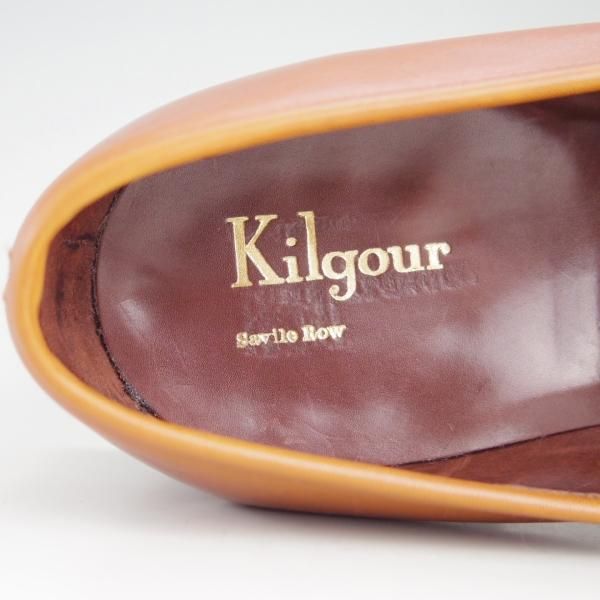 美品★(英)アルフレッド・サージェント UK6.5【貴重★(英)Kilgour別注/キルガー】フルストラップ/ローファー/茶/Alfred Sargent★e732