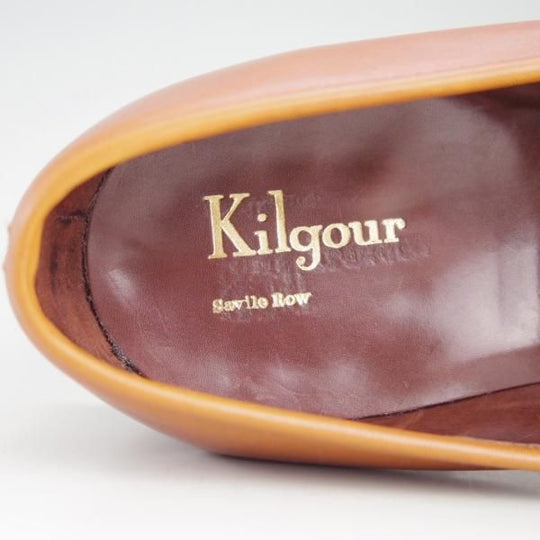 美品★(英)アルフレッド・サージェント UK6.5【貴重★(英)Kilgour別注/キルガー】フルストラップ/ローファー/茶/Alfred Sargent★e732