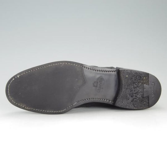 極上★チャーチ(レディース) SIZE 38【定価￥86,900-★バーウッド/BURWOOD W】ポリッシュドバインダーカーフ/黒/Church's★e734