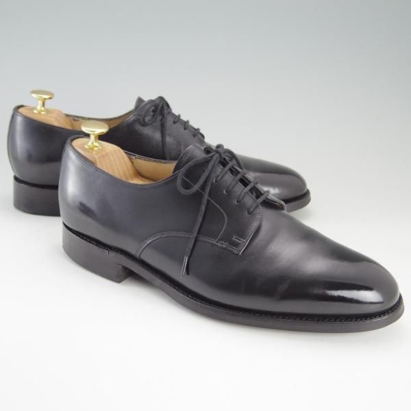 美品★ロイドフットウェア 8E【ダイナイトソール仕様★(英)BARKER製/バーカー】Vシリーズ/プレーントゥ/カーフ/黒/Lloyd Footwear★e738