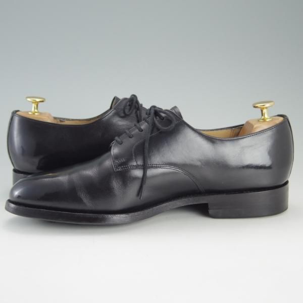 美品★ロイドフットウェア 8E【ダイナイトソール仕様★(英)BARKER製/バーカー】Vシリーズ/プレーントゥ/カーフ/黒/Lloyd Footwear★e738