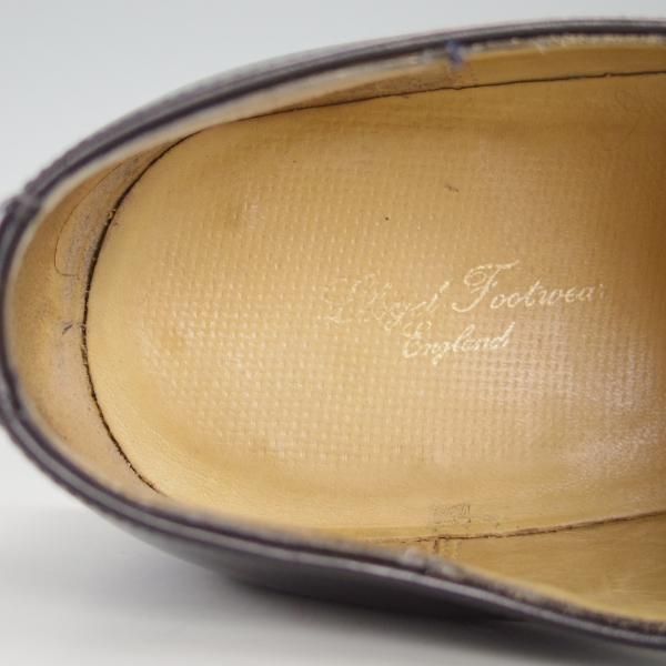 美品★ロイドフットウェア 8E【ダイナイトソール仕様★(英)BARKER製/バーカー】Vシリーズ/プレーントゥ/カーフ/黒/Lloyd Footwear★e738