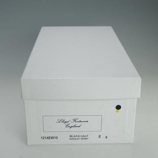 美品★ロイドフットウェア 8E【ダイナイトソール仕様★(英)BARKER製/バーカー】Vシリーズ/プレーントゥ/カーフ/黒/Lloyd Footwear★e738